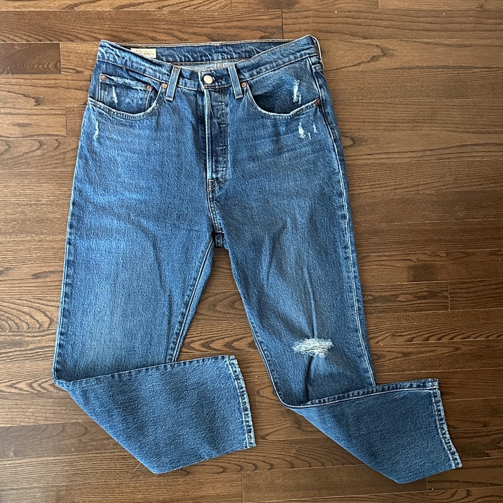 Levi’s Premium 501 Women’s Blue Jeans 30 x 28
